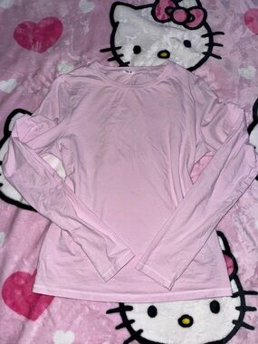 garage baby pink long sleeve top 🎀